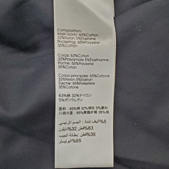 3.1 Phillip Lim A-Line Midi Skirt Womens 8 Black Stretch Pleated Front Back Zip - Picture 8 of 8